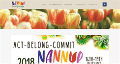 Desktop Screenshot of nannupgardens.org.au